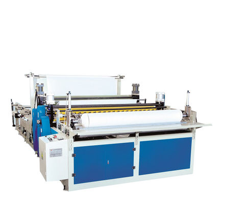 Steel Toilet Paper Making Machine Jumbo Roll Slitting And Rewinding Machine