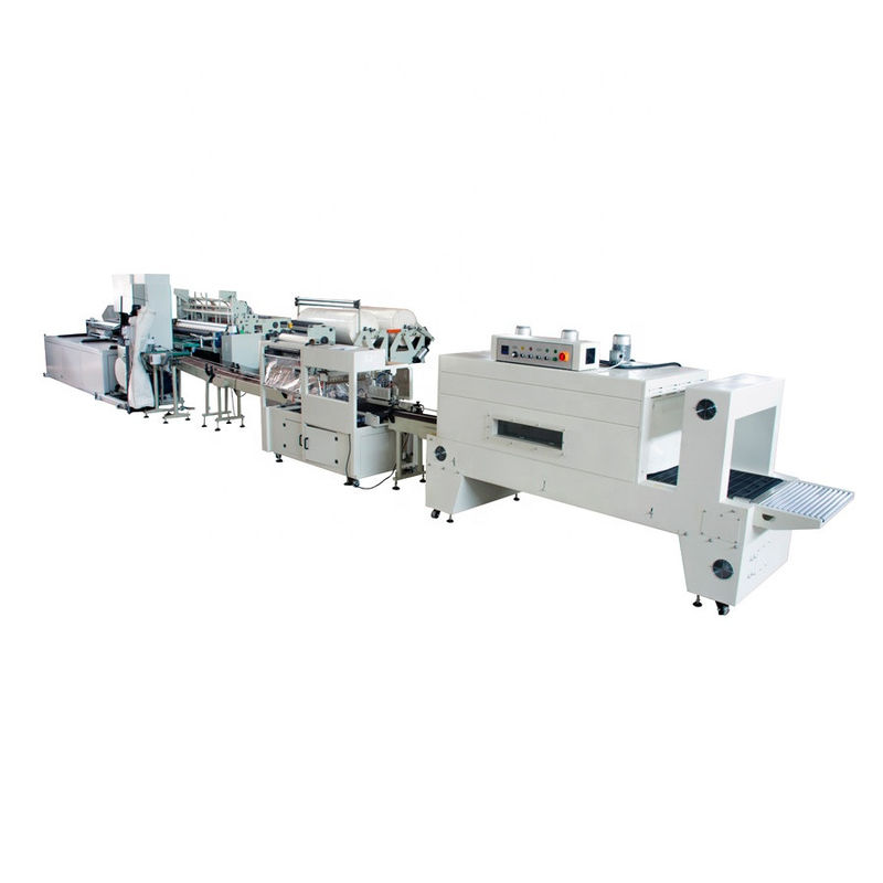 High Speed Toilet Paper Making Machine Single Toilet Roll Packing Machine