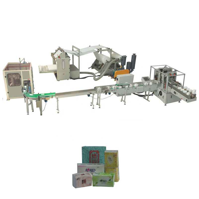 Durable Facial Tissue Paper Making Machine Wide Packing Range Easy To Adjust