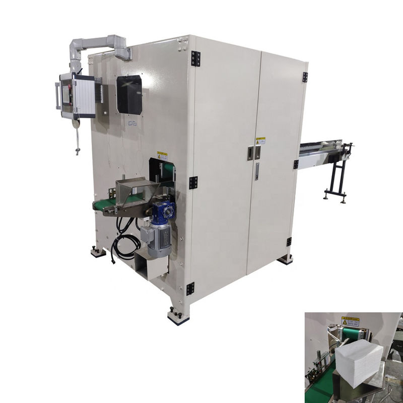 Compact Structure Facial Tissue Packing And Folding Machine PLC  Control