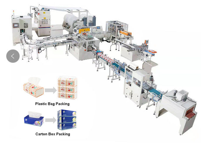 Customized Tissue Paper Production Line Kitchen Towel And Maxi Roll Paper Making