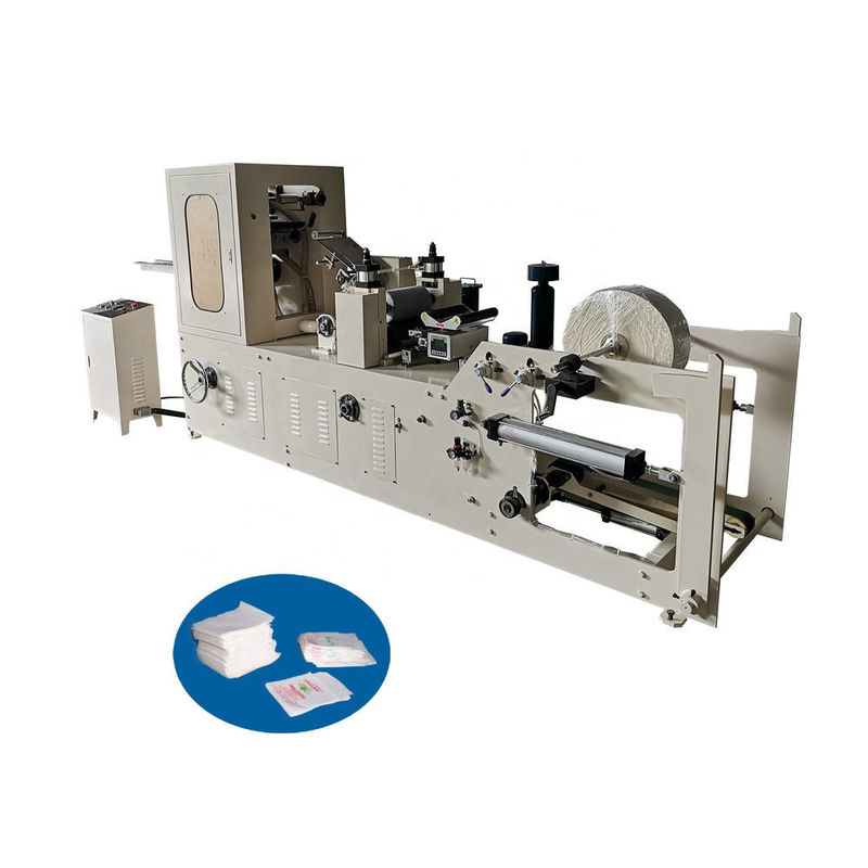 Low Noise Handkerchief Making Machine Overlay Accuracy Clear Bright Printing