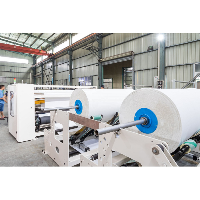 Jumbo Roll Rewinding 10kw Tissue Paper Manufacturing Machine